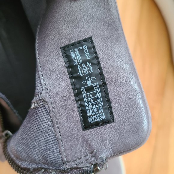 Ecco Soft 7 Women's Zipped Ankle Boot - Picture 4 of 6